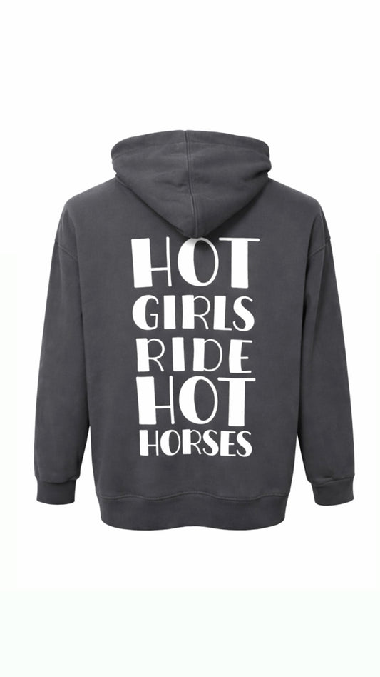 Mikina 'HOT GIRLS RIDE HOT HORSES' [S]